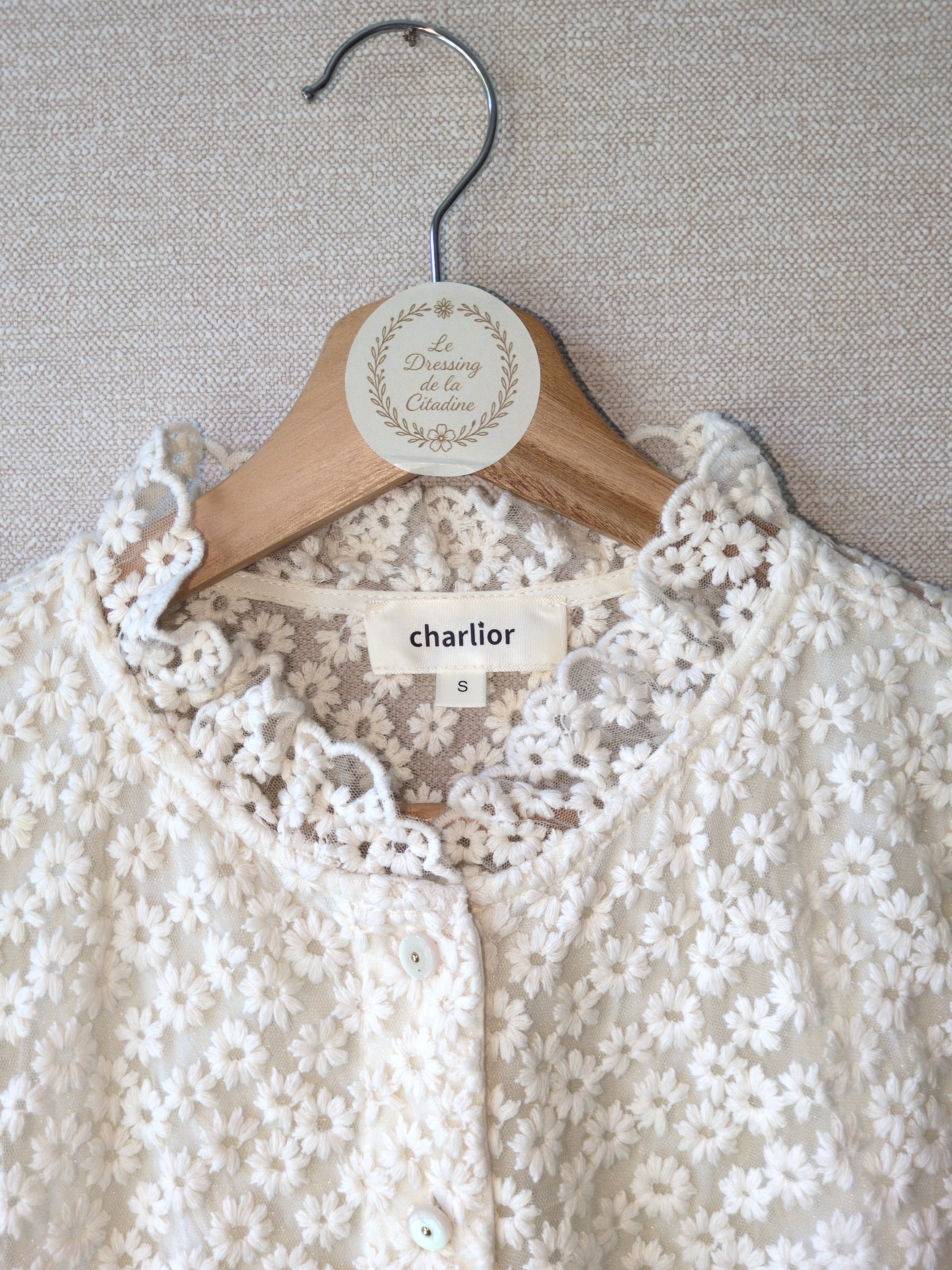 Blouse en dentelle Charlior – Taille S