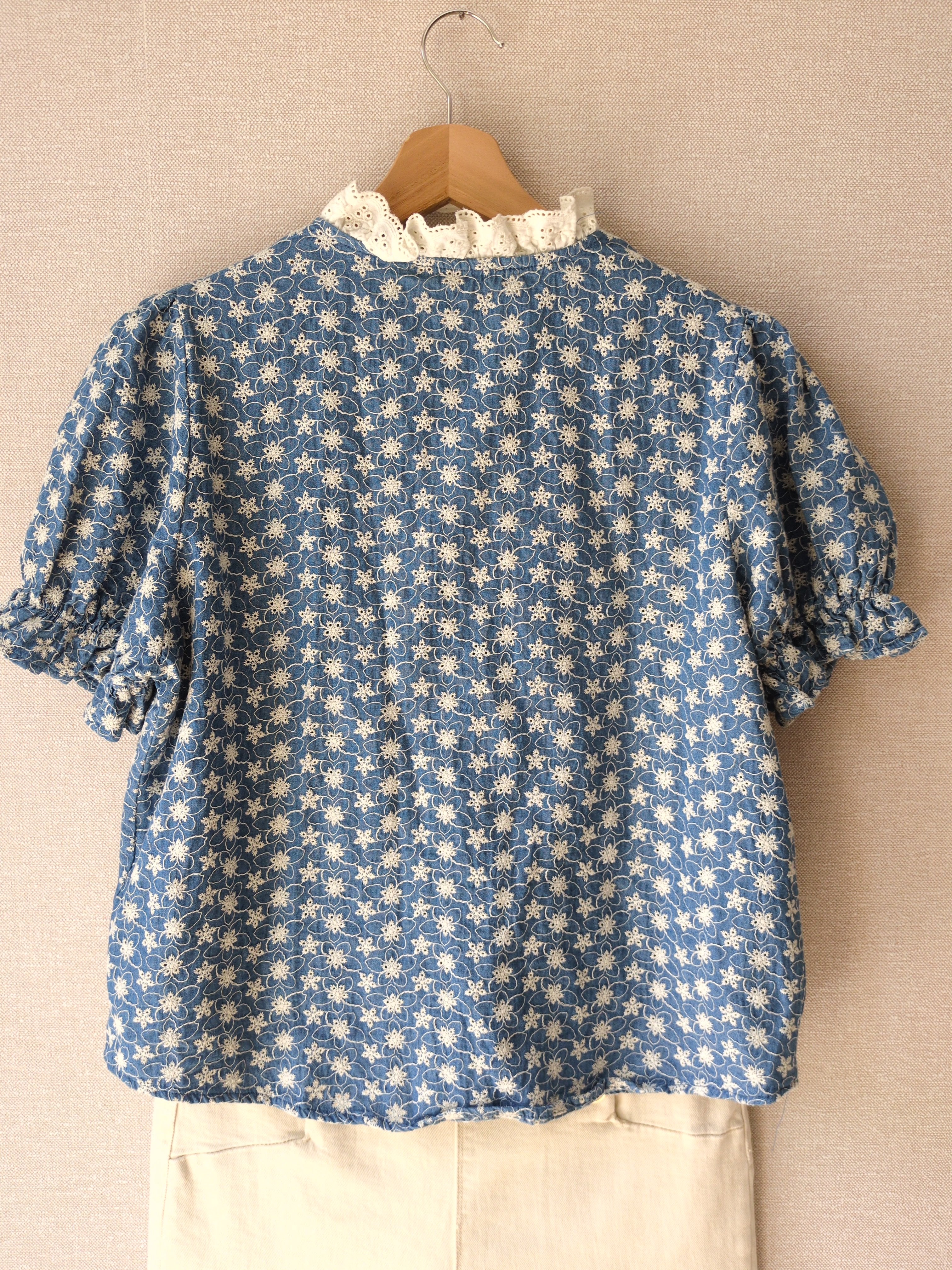 Chemise broderie coton - it hippie taille M