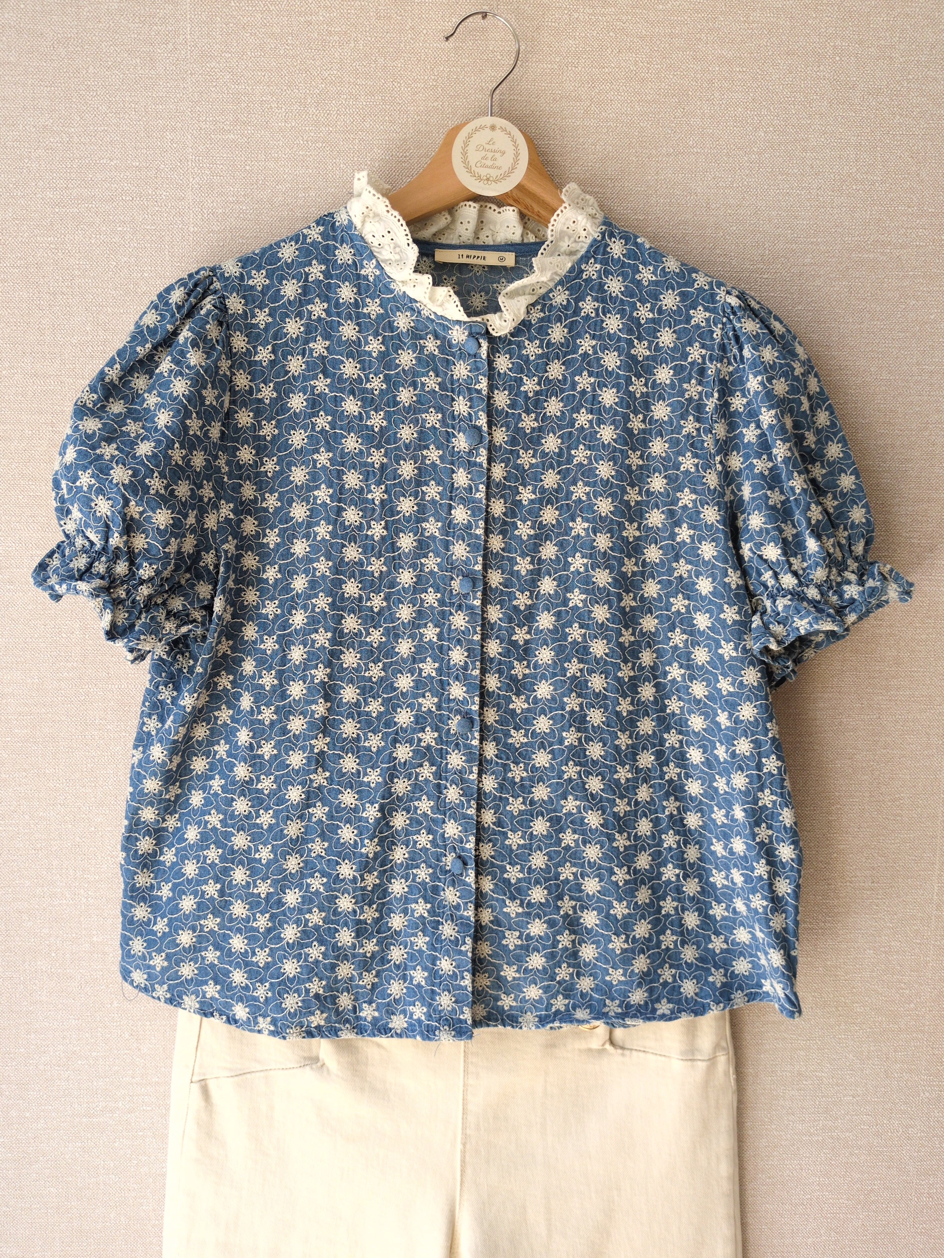 Chemise broderie coton - it hippie taille M