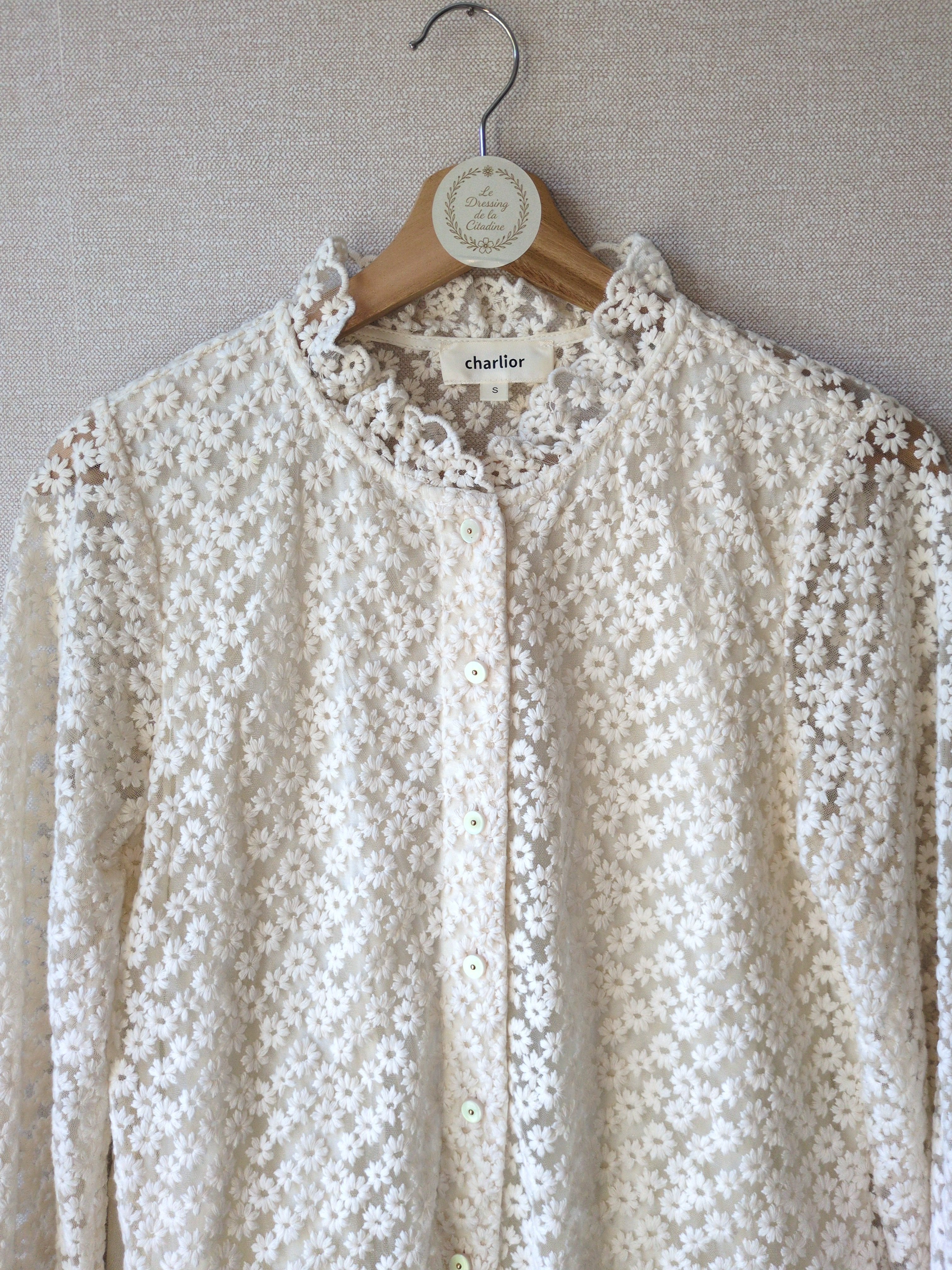 Blouse en dentelle Charlior – Taille S